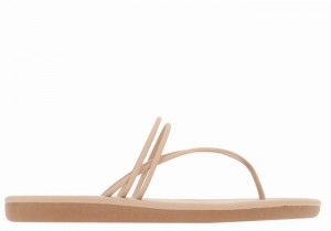 Ancient Greek Sandals E Flip Flops Dame Beige | TQJ6450XZ