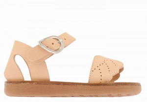 Ancient Greek Sandals Little Andromeda Soft Casual Sandaler Barn Beige | NVC8680JW