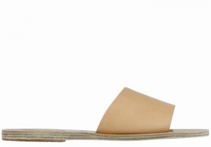 Ancient Greek Sandals Taygete Slidesandaler Dame Beige | JCI4628SS