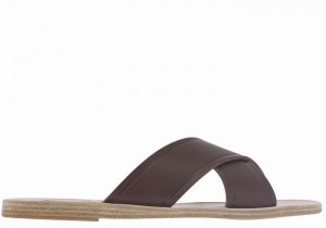 Ancient Greek Sandals Thais Slidesandaler Dame Kaffe | FIY8620LB