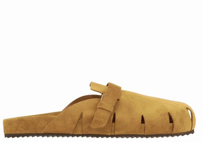 Ancient Greek Sandals Atlas Tøfler Herre Brune | SYE1777KR