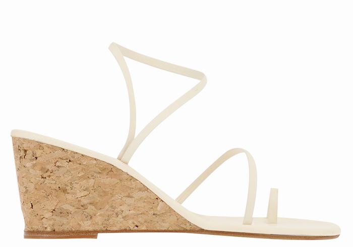 Ancient Greek Sandals Chora Mid Kile Sandaler Dame Hvite | NYV7357HH