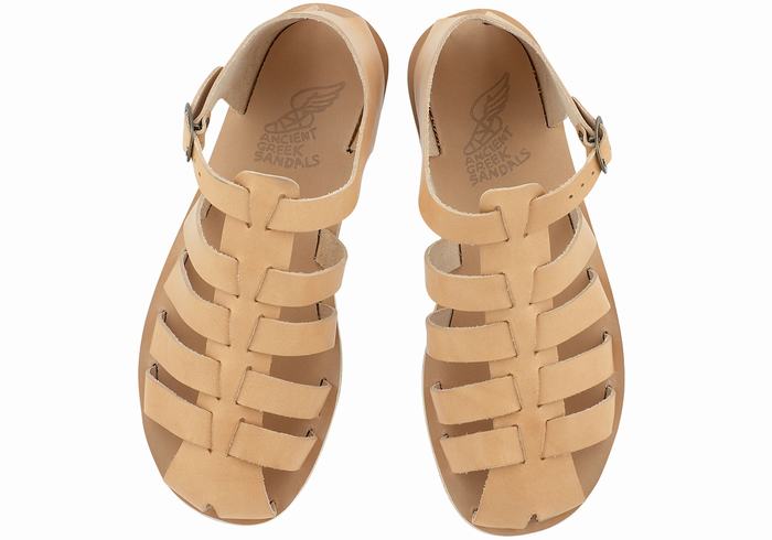 Ancient Greek Sandals Homer Fisker Sandaler Herre Beige | HNV8259YO