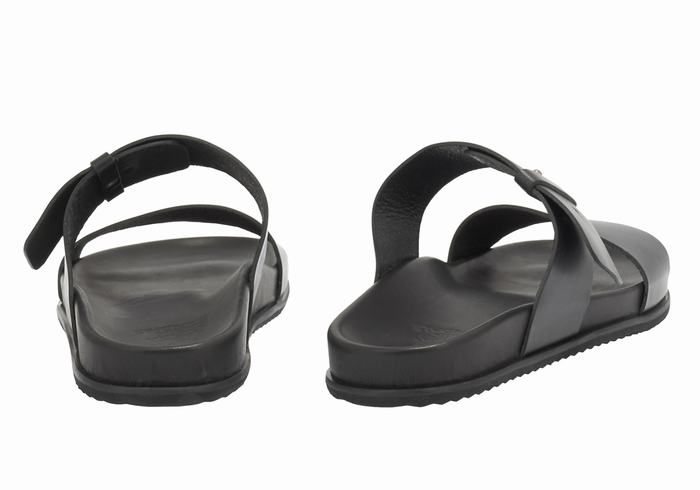 Ancient Greek Sandals Kimon Slidesandaler Herre Svarte | BPV3775CE