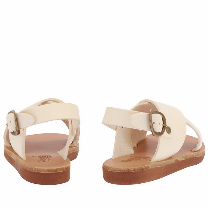 Ancient Greek Sandals Little Maria Soft Casual Sandaler Barn Hvite | WLL4214GP