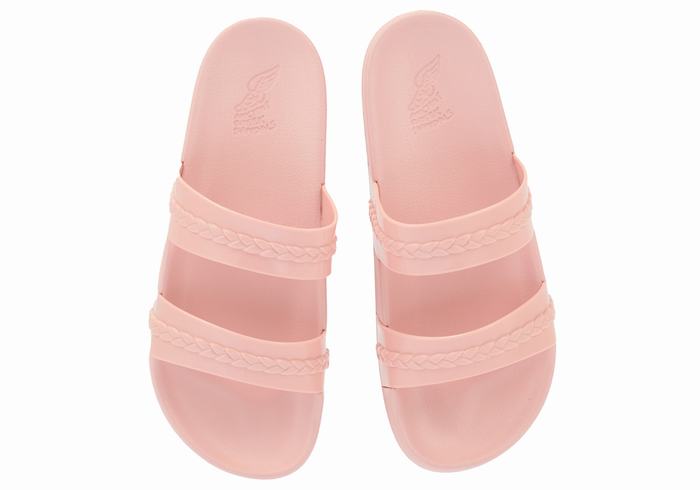 Ancient Greek Sandals Meli Slidesandaler Dame Rosa | WSY7843SR