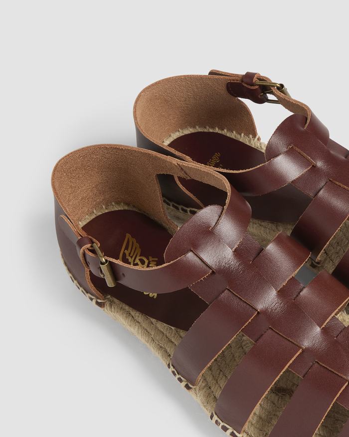 Ancient Greek Sandals Samos 210 Fisker Sandaler Herre Brune | UAP7182QJ